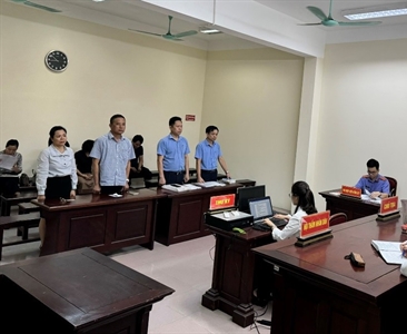 Viện KSND quận Tây Hồ phối hợp với TAND cùng cấp tổ chức phiên toà rút kinh...